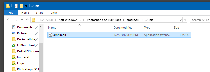 File Active Photohop CS6 32 bit