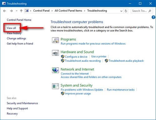 Tìm kiếm và vá lỗi trên Windows 10 bằng Troubleshoot hình 4