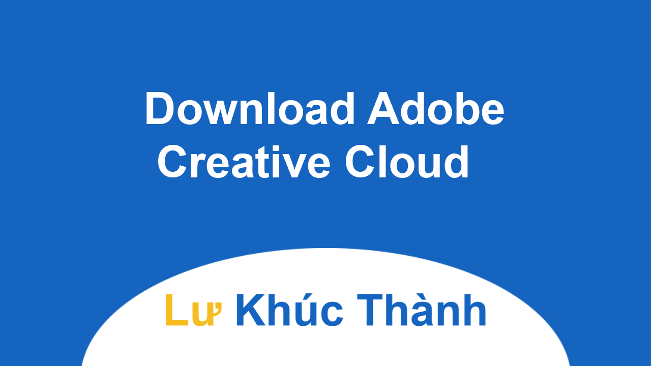Download Adobe Creative Cloud