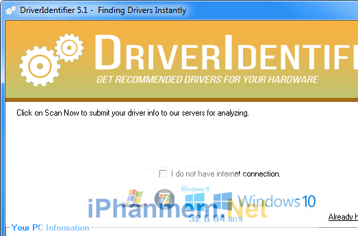 Phần mềm DriverIdentifier cập nhật driver miễn phí tốt nhất